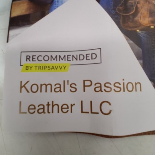 KOMAL'S VINTAGE PREMIUM BUFFALO LEATHER TOILETRY BAG - BROWN (MODEL: TB01) image 2