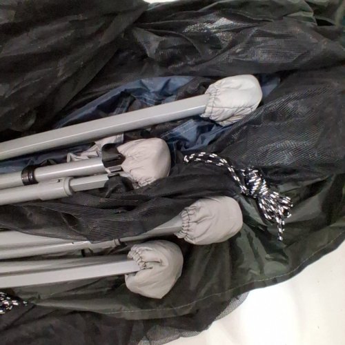 COLEMAN SCREENED CANOPY TENT WITH INSTANT SETUP 11FTX11FT - GREY image 6