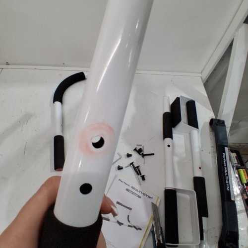 PERFECT MULTI-GYM SPORT TOTAL UPPER BODY WORKOUT BAR - WHITE image 3