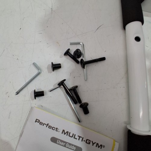 PERFECT MULTI-GYM SPORT TOTAL UPPER BODY WORKOUT BAR - WHITE image 4