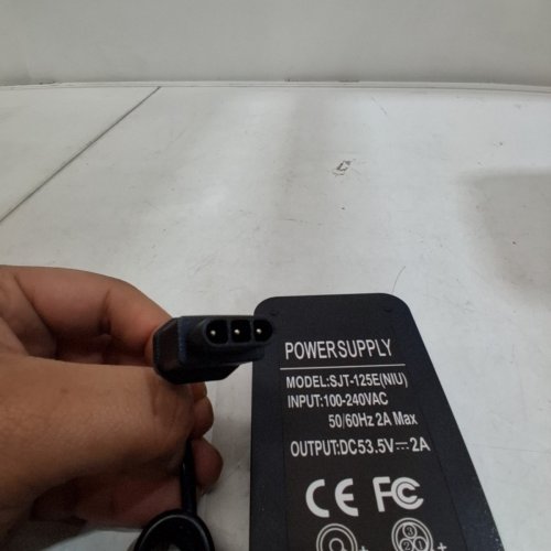 2PC ELECTRIC SCOOTER POWER SUPPLY - 5V - 2AMP -BLACK (MODEL: SJT-125E(NIU)) image 3