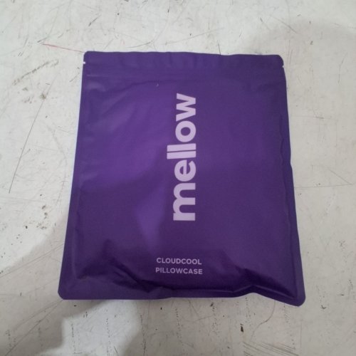 MELLOW SLEEP CLOUD ALIGN ULTIMATE COOLING COMFORT PILLOW CASE - REGULAR - WHITE image 3