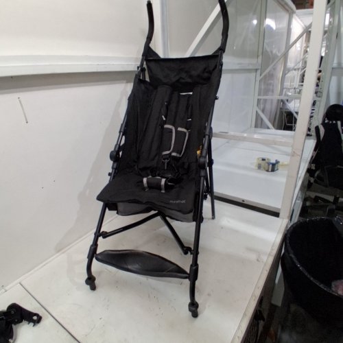 INGENUITY SUMMER LIGHTWEIGHT INFANT 3D MINI CONVENIENCE STROLLER WITH CANOPY - 45LBS MAX - BLACK/GREY - (MODEL: 32873A) image 2