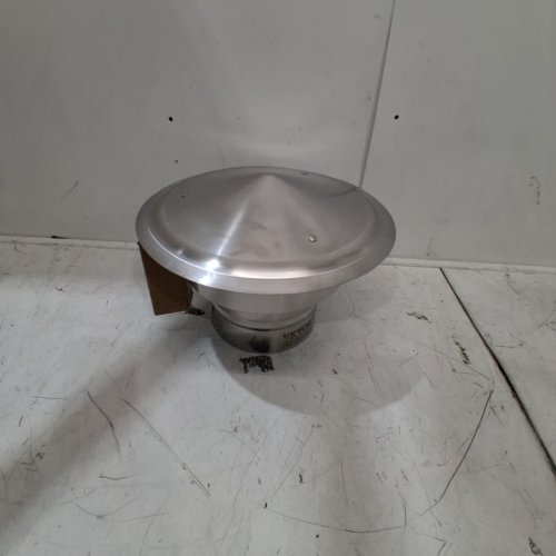 CHIMNEY CAP & INSULATION VENT COVER - 6" - SILVER (MODEL: SRC-6-C) image 2