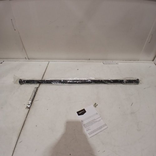 AMAZON BASICS ADJUSTABLE TENSION CURTAIN ROD - 36" TO 54" - BLACK image 2