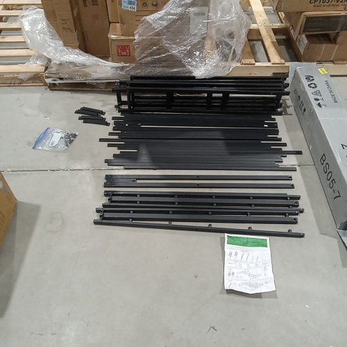 METAL PLATFORM BED FRAME - BLACK (ITEM: BS05-7) image 3