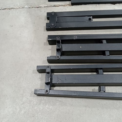 METAL PLATFORM BED FRAME - BLACK (ITEM: BS05-7) image 4