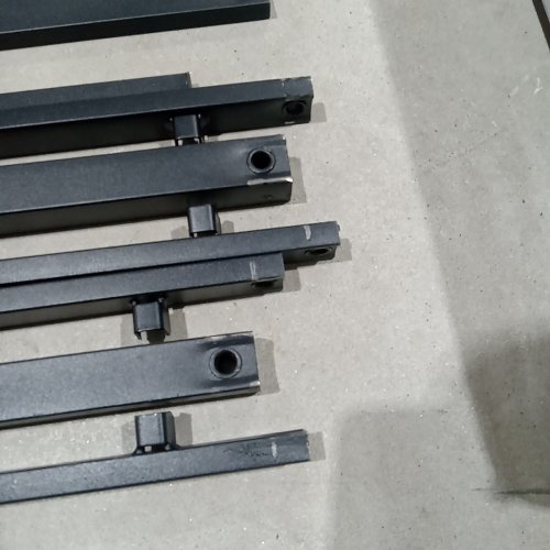 METAL PLATFORM BED FRAME - BLACK (ITEM: BS05-7) image 5