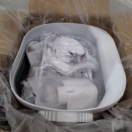 ONEBUG AUTOMATIC SELF-CLEANING MULTIPLE CAT LITTER BOX - 21" X 16" - WHITE - (MODEL: ZNMSP-CH-D026-WH) image 5