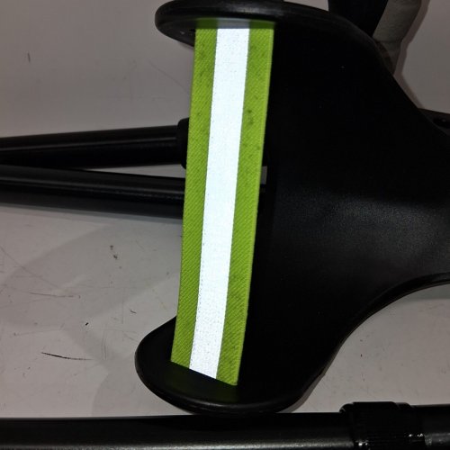 ENLUNTRA ADJUSTABLE/FOLDABLE FOREARM CRUTCHES WITH ELBOW STRAP - 36.4" - 45.2" - BLACK image 3