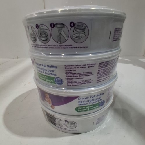 4PK PARENT'S CHOICE DIAPER PAIL REFILLS - 270 DIAPERS EACH image 2