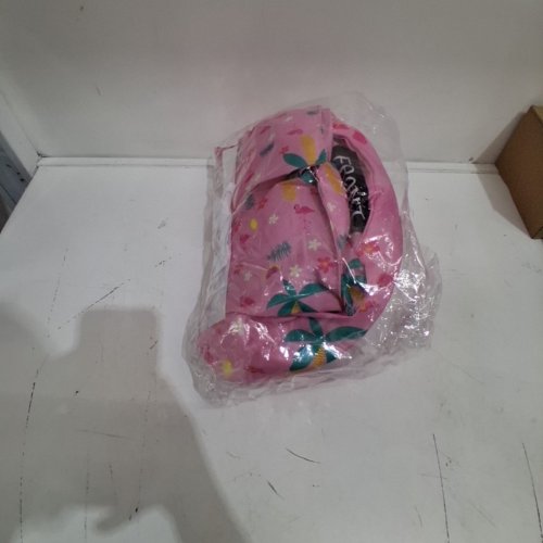 GIRL'S SWIM VEST FOR LEARNING TO SWIM - 25 TO 55 LBS - PINK FLAMINGO image 3