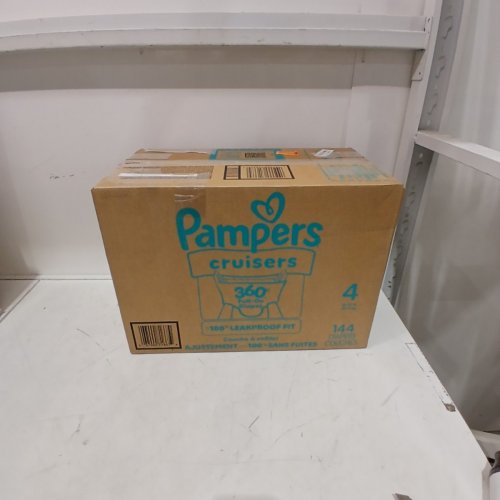 144PK PAMPERS CRUISERS 360° WITH STRETCHY WAISTBAND - SIZE 4 image 3