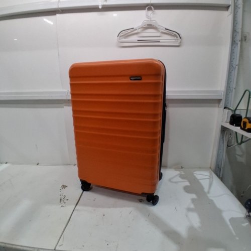 AMAZON BASICS HARDSIDE SPINNER SUITCASE LUGGAGE - 30" - ORANGE image 2