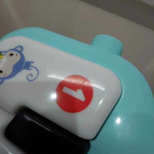 FISHER-PRICE GLOW AND GROW KICK & PLAY PIANO PLAYMAT - BLUE - (MODEL: HWD95) image 5