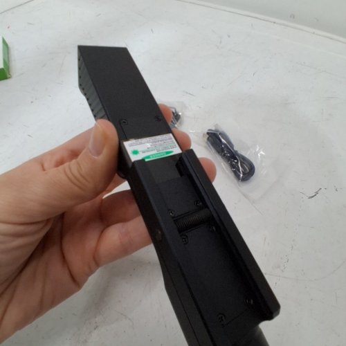 XYH-WIN TACTICAL FLASHLIGHT AND BLUE LASER COMPATIBLE WITH M-LOK AND PICATINNY RAIL - 1000LM - BLACK image 5