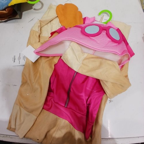 2PC GIRLS DISGUISE PAW PATROL SKYE COSTUME - SMALL (4-6) - BROWN/PINK image 2