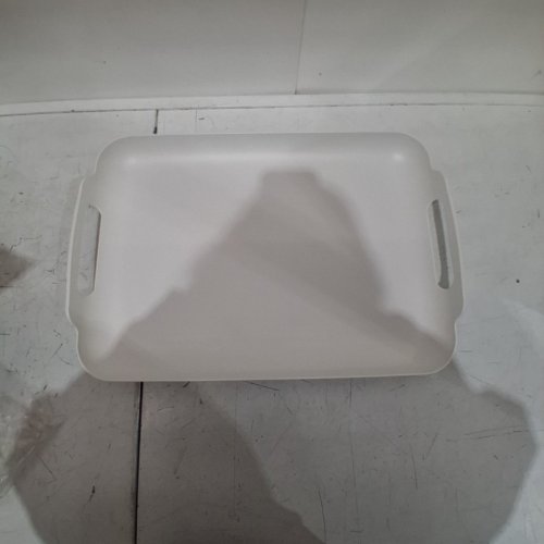 2PK SERVING TRAY - 20" X 14" - WHITE image 2