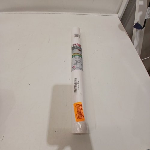 CON-TACT BRAND CREATIVE COVERING SHELF LINER - 18" X 16FT - WHITE (MODEL: 16F-C9A952-01) image 2