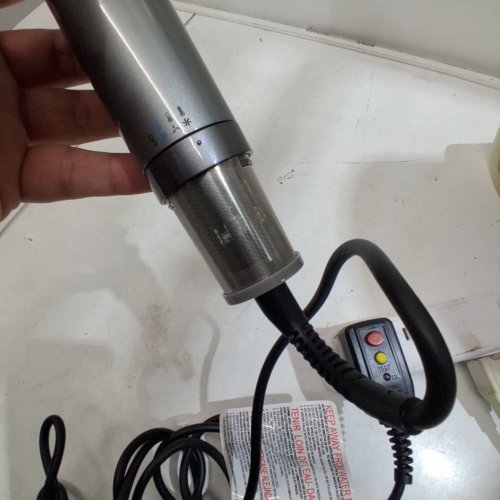 TYMO HOT AIR HAIR BLOW DRYER BRUSH - GREY (MODEL: HC303P) image 2