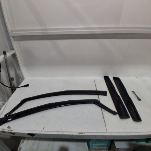 4PC KPY RAIN GUARD SIDE WINDOW VENT DEFLECTORS - 2020-2024 SUBARU OUTBACK image 2