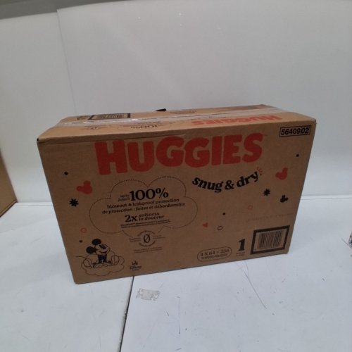 256PK HUGGIES SNUG AND DRY DIAPERS WITH TRIPLE LAYER PROTECTION - SIZE 1 - MICKEY MOUSE (STYLE: 5640902) image 2