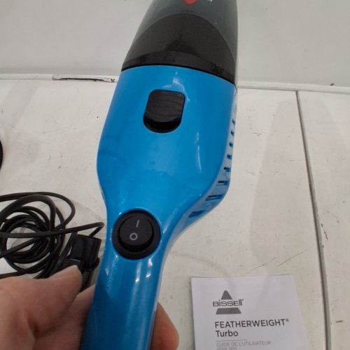 BISSELL FEATHERWEIGHT TURBO 2-IN1 STICK & HANDHELD VACUUM - BLUE (MODEL: 2610B) image 2