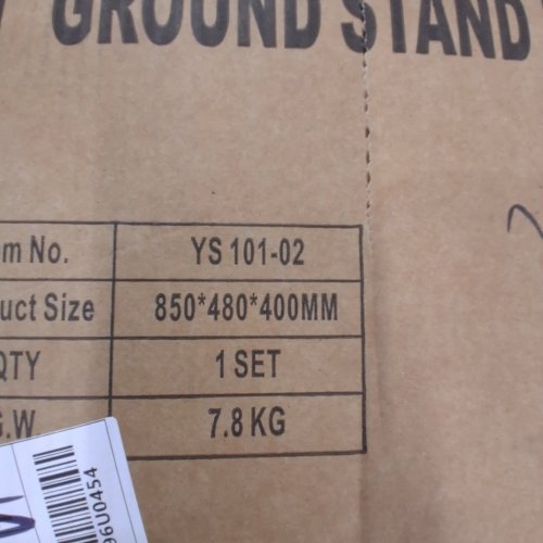 YARSSIHHA MINI SPLIT GROUND STAND FOR 9000-36000 DUCTLESS AIR CONDITIONERS & HEAT PUMPS - 440LBS MAX - WHITE (MODEL: YS 101-02) image 2
