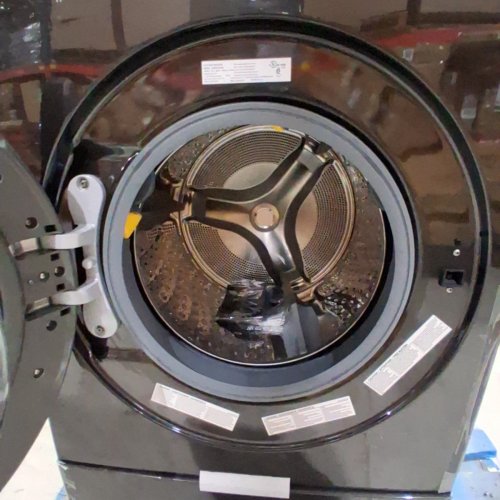 SAMSUNG BESPOKE 6.1 CU.FT 2-IN-1 FRONT LOADED WASHER AND DRYER COMBO - BLACK (MODEL: WD90F53AVB) image 4