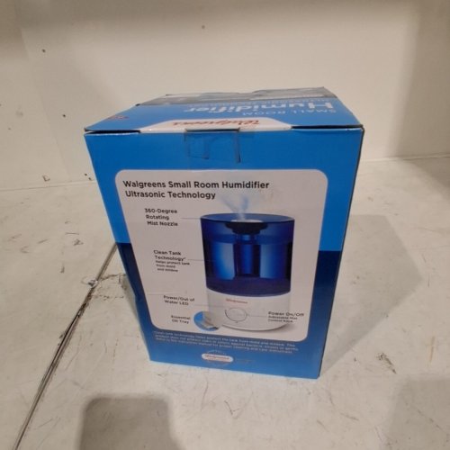 WALGREENS SMALL ROOM ULTRASONIC HUMIDIFIER - 0.34 GAL CAPACITY - WHITE (MODEL: 531913) image 4