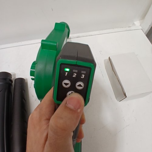 KIMO CORDLESS 2-IN-1 LEAF BLOWER VACUUM - 20 V - GREEN (MODEL: 6304) image 2