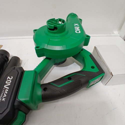 KIMO CORDLESS 2-IN-1 LEAF BLOWER VACUUM - 20 V - GREEN (MODEL: 6304) image 4
