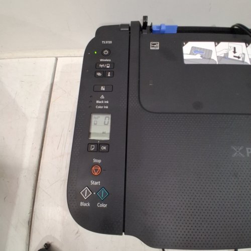 CANON PIXMA TS3720 WIRELESS ALL-IN-ONE COLOUR PRINTER - BLACK (MODEL: K10617) image 2