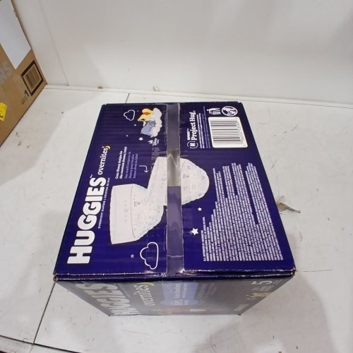 50PK HUGGIES OVERNITES NIGHT-TIME BABY DIAPERS -SIZE 5 image 3