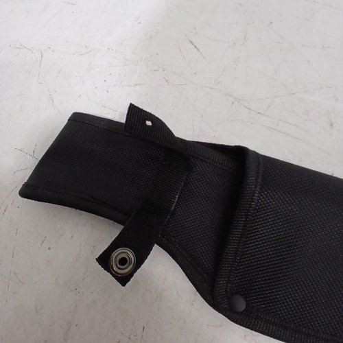 PURSUIT SAWBACK MACHETE WITH SHEATH - BLACK/ORANGE (ITEM: PUR-PE401) image 4