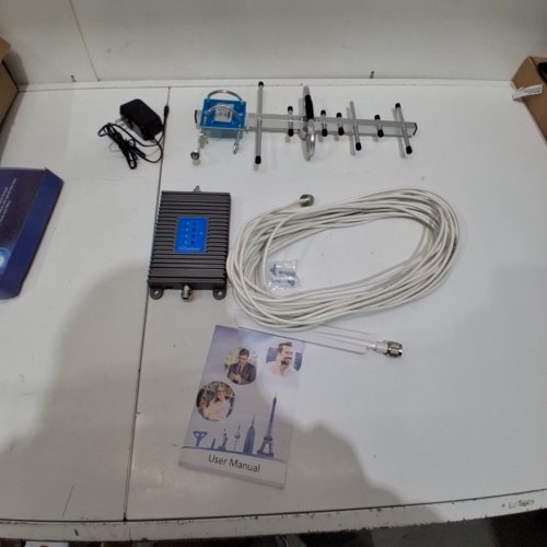 ACLOUGE CELL PHONE SIGNAL BOOSTER FOR HOME AND OFFICE - 4000FT RANGE - BLACK (MODEL: TB-US4G) image 4