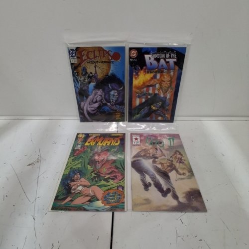 4 ASSTD MALIBU, NOW AND DC COMIC BOOKS - KATO II #2, EX-MUTANTS #2, ECLIPSO #2, BATMAN SHADOW OF THE BAT #6 - VARIOUS AUTHORS image 2