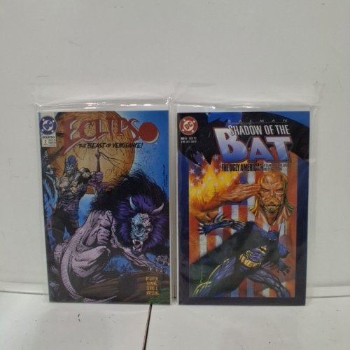 4 ASSTD MALIBU, NOW AND DC COMIC BOOKS - KATO II #2, EX-MUTANTS #2, ECLIPSO #2, BATMAN SHADOW OF THE BAT #6 - VARIOUS AUTHORS image 3
