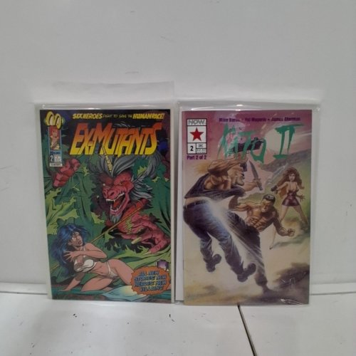 4 ASSTD MALIBU, NOW AND DC COMIC BOOKS - KATO II #2, EX-MUTANTS #2, ECLIPSO #2, BATMAN SHADOW OF THE BAT #6 - VARIOUS AUTHORS image 4
