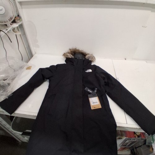 WOMENS THE NORTH FACE INSULATED ARCTIC PARKA WITH WATERPROOF SHELL AND FAUX FUR HOOD - EXTRA SMALL - BLACK - (STYLE: NF0A84J24H0-XS) image 2