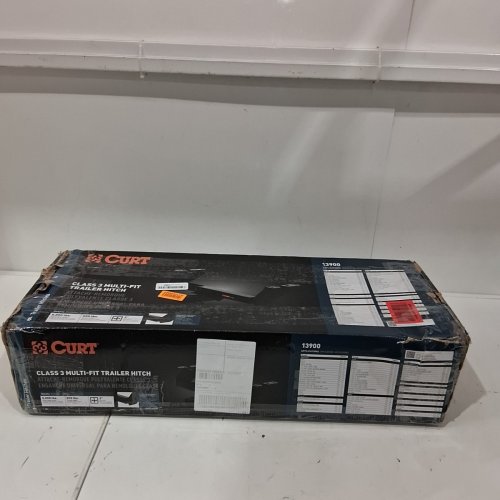 CURT CLASS 3 MULTI-FIT TRAILER HITCH - 2" RECEIVER - BLACK - (MODEL: 13900) image 7