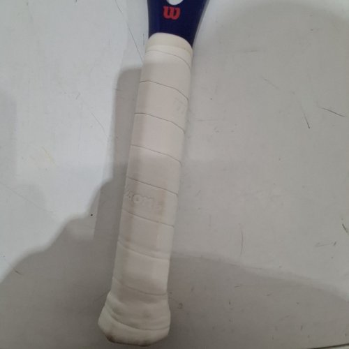 WILSON US OPEN GS 105 TENNIS RACKET - 4.38" GRIP - BLUE/WHITE (MODEL: WR198310U3) image 5