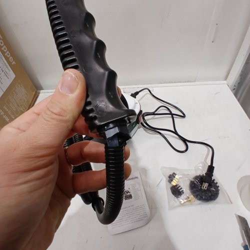 SUNYDOG PORTABLE HANDHELD STEAM CLEANER WITH BRUSH HEADS FOR HOUSE AND CAR - 2500W - WHITE - (MODEL: AH-SL-001) image 5