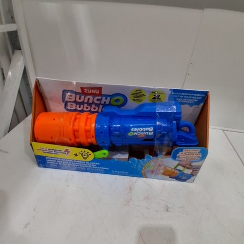 KIDS ZURU BUNCH O BUBBLES SPINNING BARREL BUBBLE BLASTER - 30,000 BUBBLES PER MINUTE (MODEL: 1851658) image 5