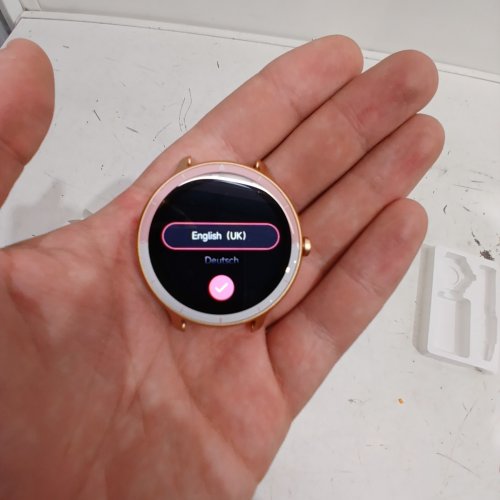 VERYFIT SMART WATCH FITNESS TRACKER WITH BLUETOOTH CALLING, SLEEP MONITOR & 1.27" DISPLAY - PINK/GOLD image 2
