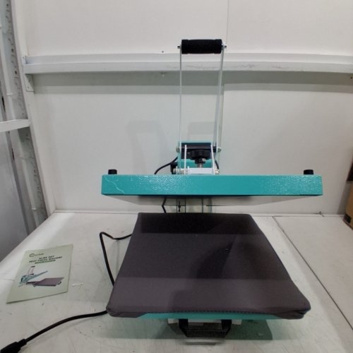 COLORSUB CLAMSHELL HEAT PRESS MACHINE FOR SUBLIMATION HEAT TRANSFER - 15" X 15" - TEAL image 3
