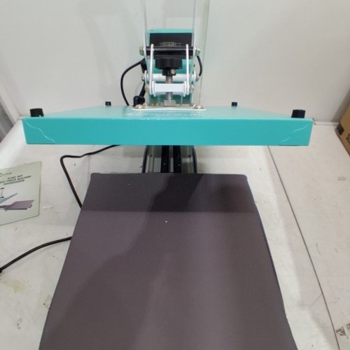 COLORSUB CLAMSHELL HEAT PRESS MACHINE FOR SUBLIMATION HEAT TRANSFER - 15" X 15" - TEAL image 6