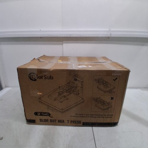 COLORSUB CLAMSHELL HEAT PRESS MACHINE FOR SUBLIMATION HEAT TRANSFER - 15" X 15" - TEAL image 7