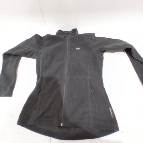 WOMENS HELLY HANSEN POLARTEC FLEECE FULL ZIP - MEDIUM - BLACK image 2