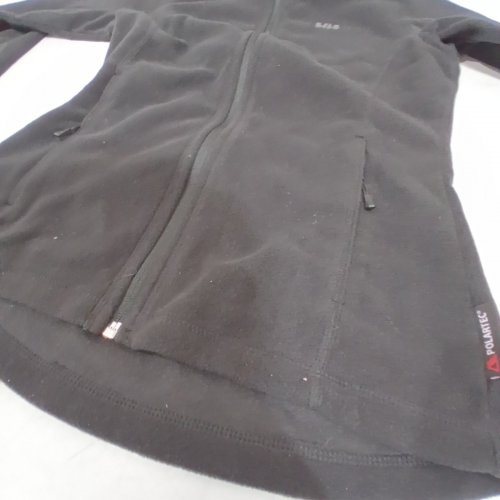 WOMENS HELLY HANSEN POLARTEC FLEECE FULL ZIP - MEDIUM - BLACK image 3